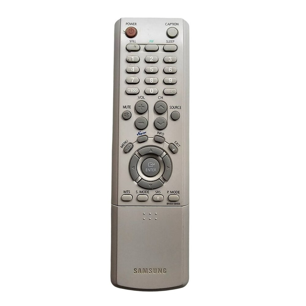 Genuine Samsung BN59-00455A Remote Control TESTED Gray